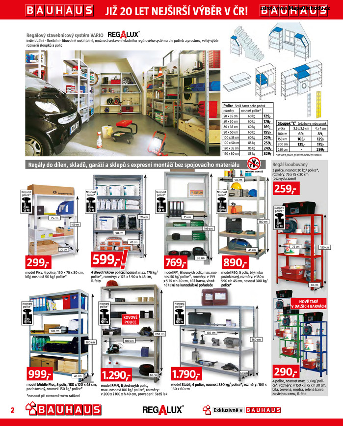 Stránka č. 2 - Akční leták Bauhaus