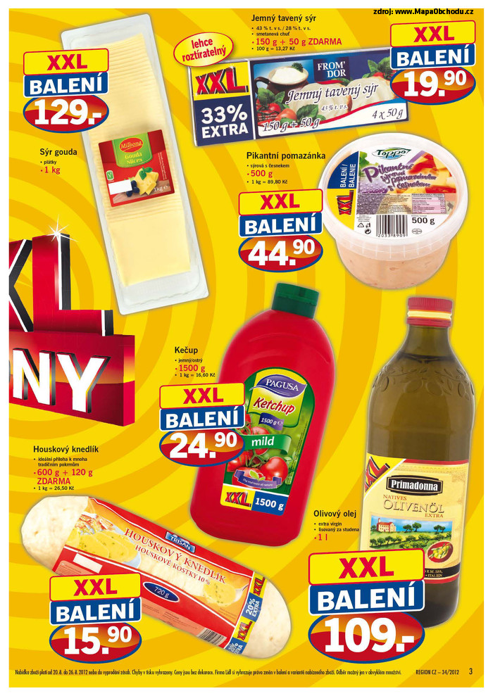 Stránka č. 3 - Akční leták Lidl