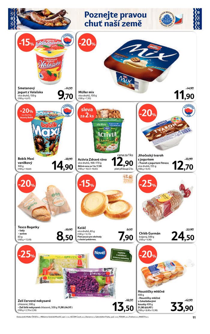 Stránka č. 11 - Akční leták Tesco  Hypermarket