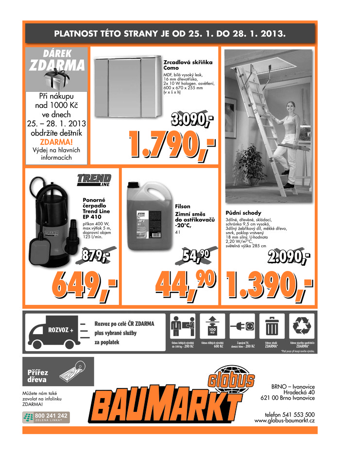 Stránka č. 12 - Akční leták Globus  Baumarkt