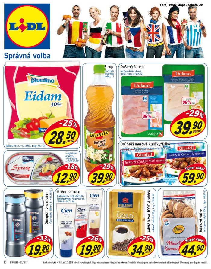 Stránka č. 18 - Akční leták Lidl  Asijský týden