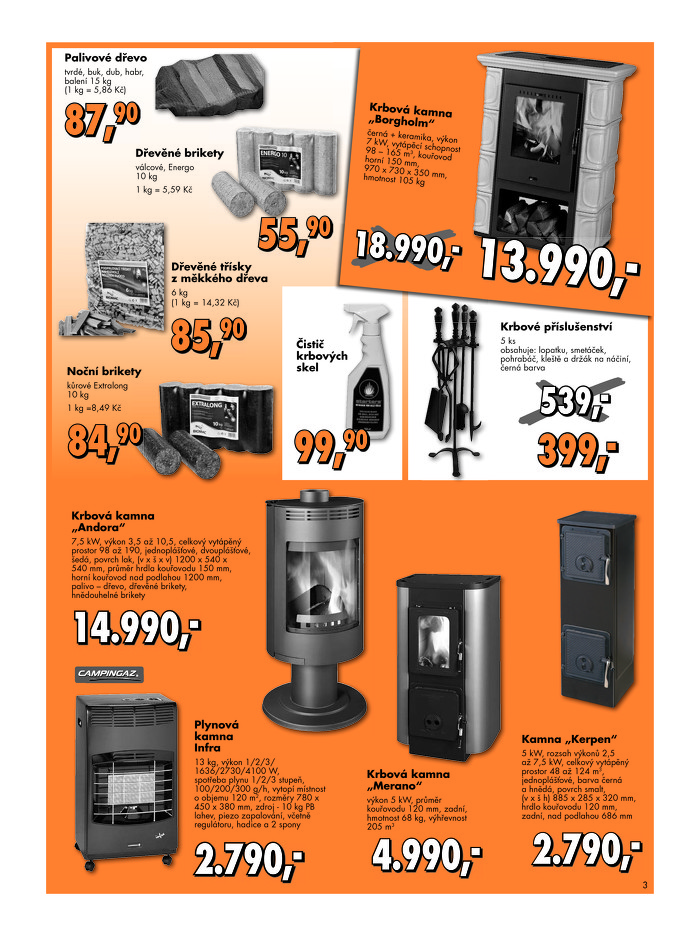 Stránka č. 3 - Akční leták Globus  Baumarkt