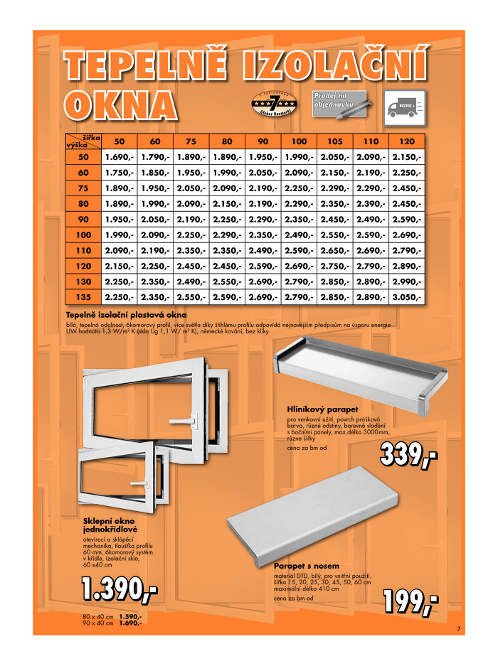 Stránka č. 7 - Akční leták Globus  Baumarkt