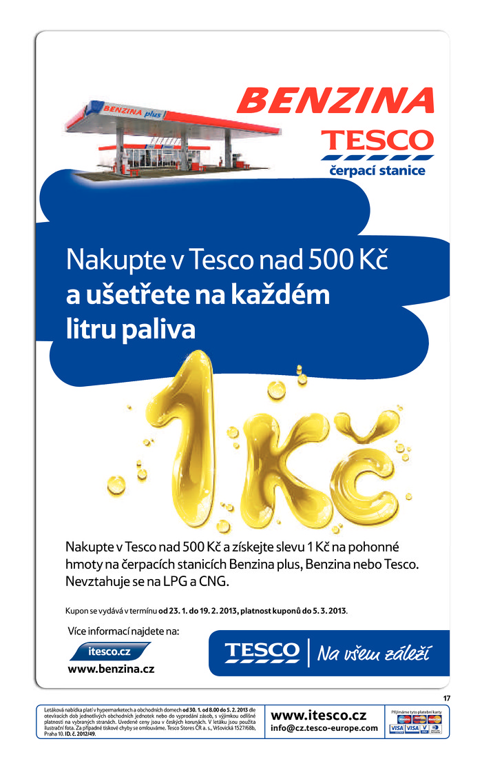 Stránka č. 17 - Akční leták Tesco  Hypermarket