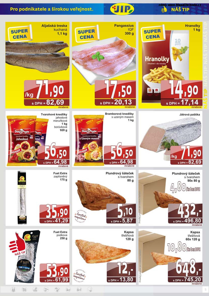 Stránka č. 5 - Akční leták JIP  Cash and Carry