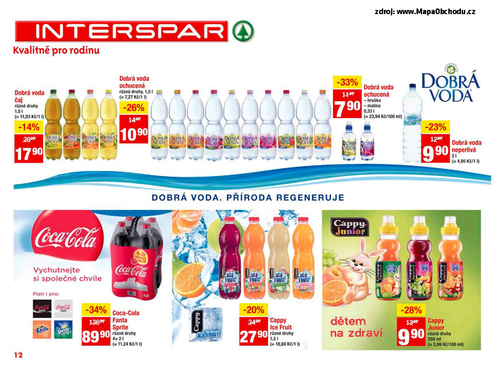 Stránka č. 12 - Akční leták Interspar  Dodavatelský katalog