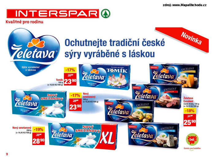 Stránka č. 2 - Akční leták Interspar  Dodavatelský katalog