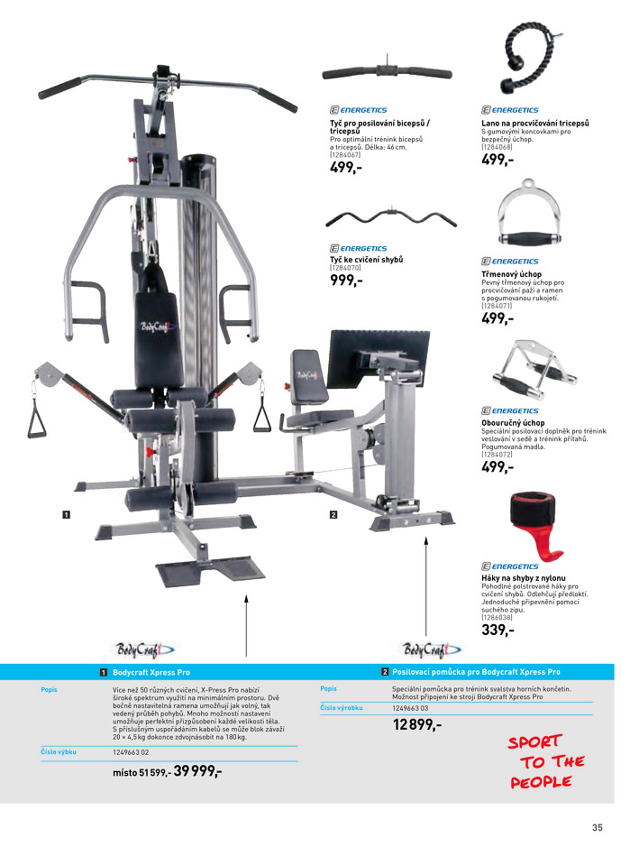 Stránka č. 35 - Akční leták Intersport  Fitness