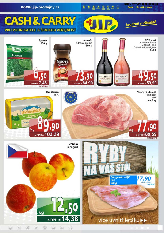 Stránka č. 1 - Akční leták JIP  Cash and Carry