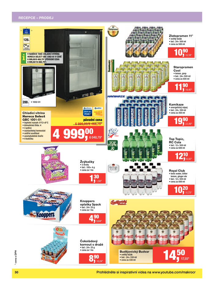 Stránka č. 30 - Akční leták Makro  Hotely a penziony